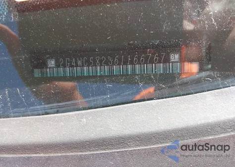 2006 Buick Lacrosse Cx from USA, damaged, VIN 2G4WC582361166767